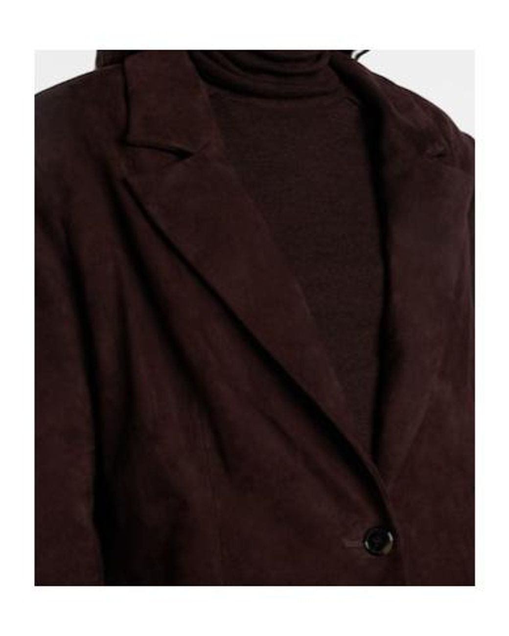 Stouls Purple Suede Blazer