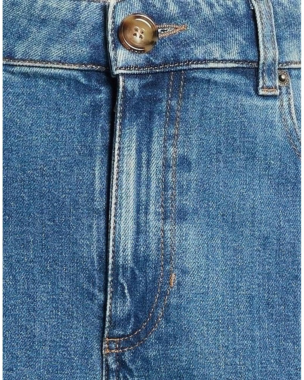Burberry Blue Loose Fit Jeans