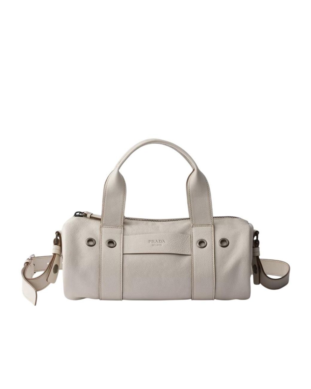 Prada Multicolor Route Large Leather Top-Handle Bag