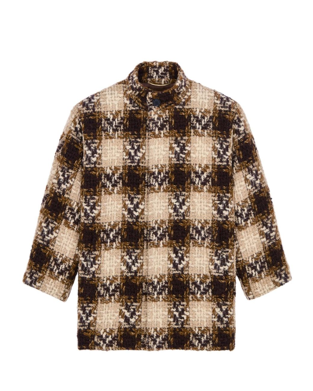Saint Laurent Brown Short Coat