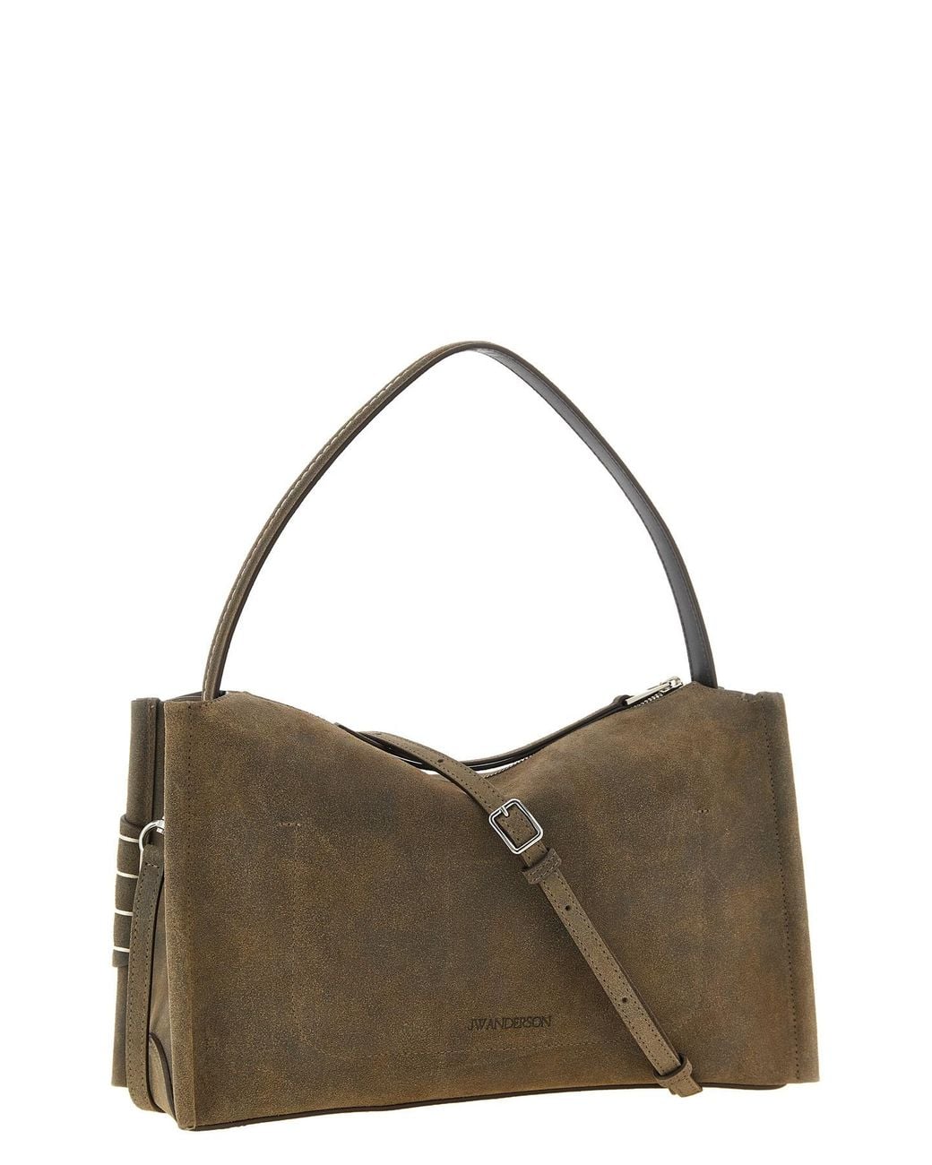 J.W. Anderson Gray Medium Loafer Shoulder Bag
