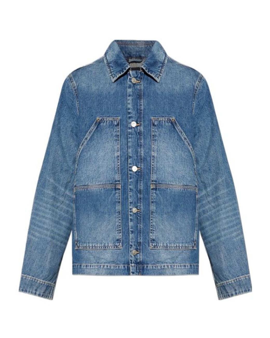 AllSaints Blue Mukesh Jacket for men