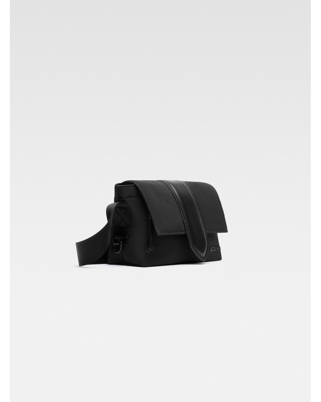 Jacquemus Black Bambino Small Messenger Bag for men