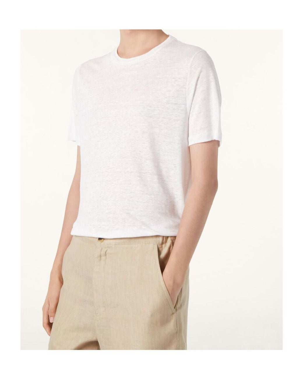 Loro Piana White Crewneck for men