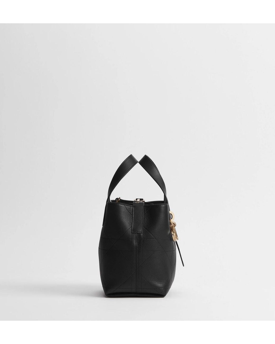 Dior Black Small Toujours Vertical Tote Bag