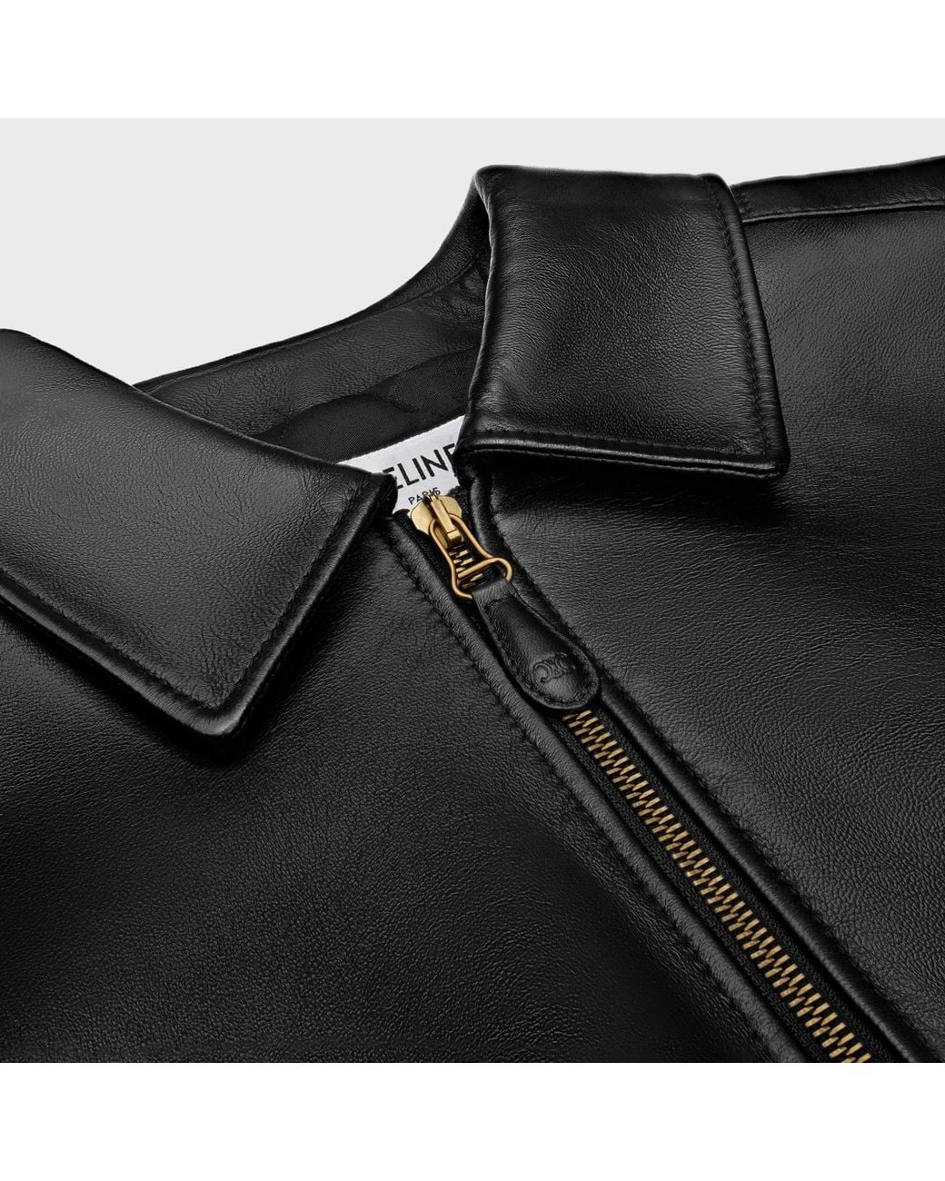 Céline Black Aviator Blouson Jacket