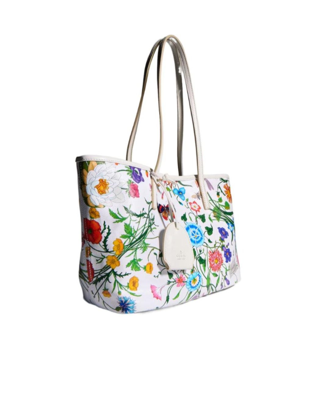 Gucci White Tribeca Small Tote Bag