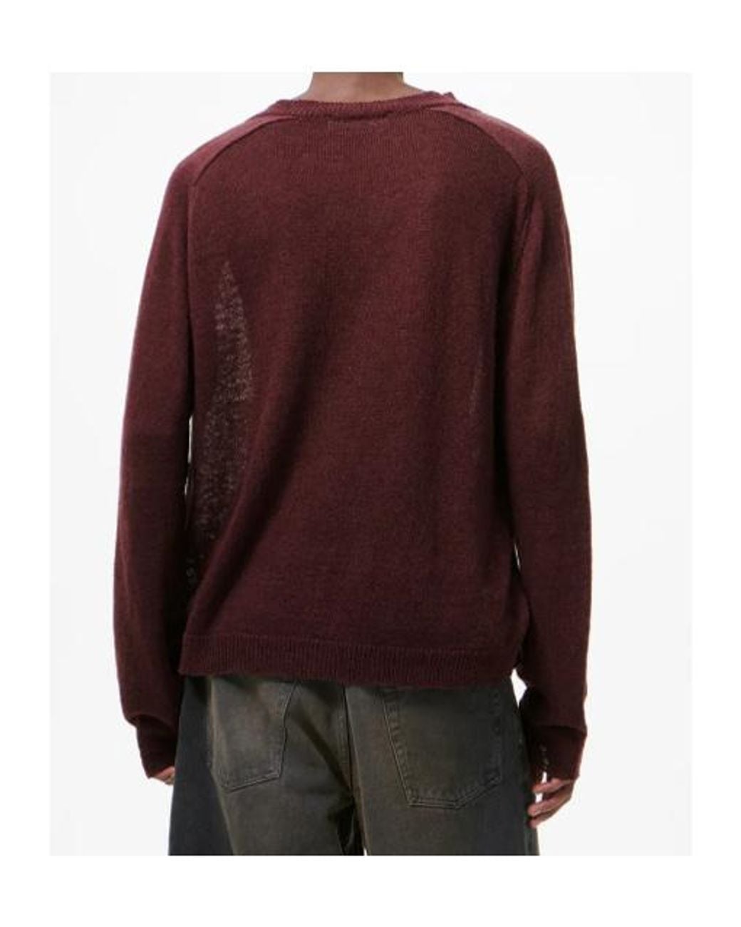 Our Legacy Brown Long-Sleeve Knit Top for men