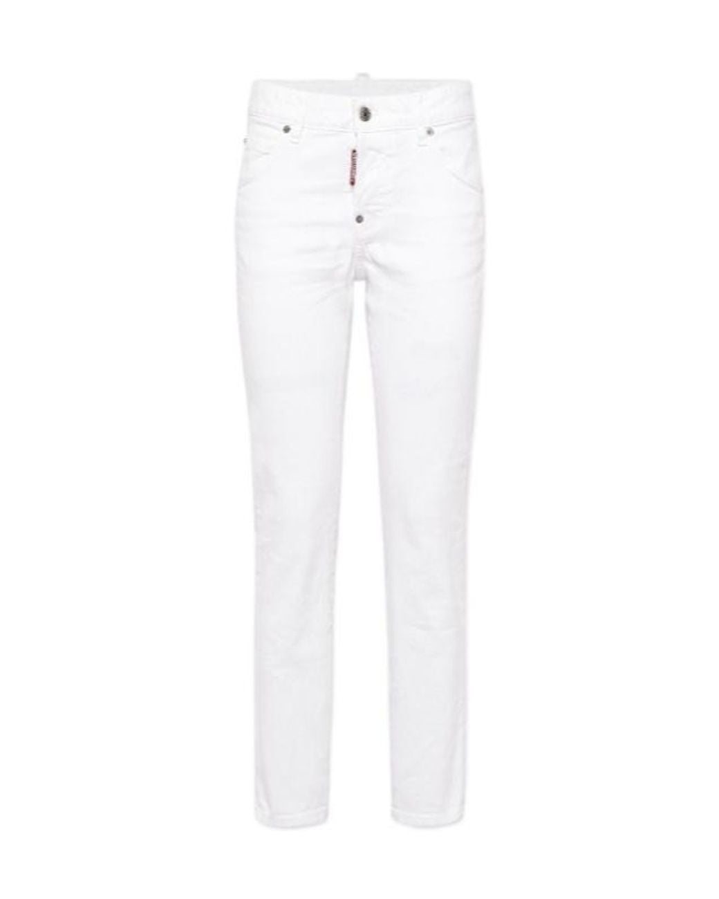 DSquared² White Dyed Cool Girl Jeans