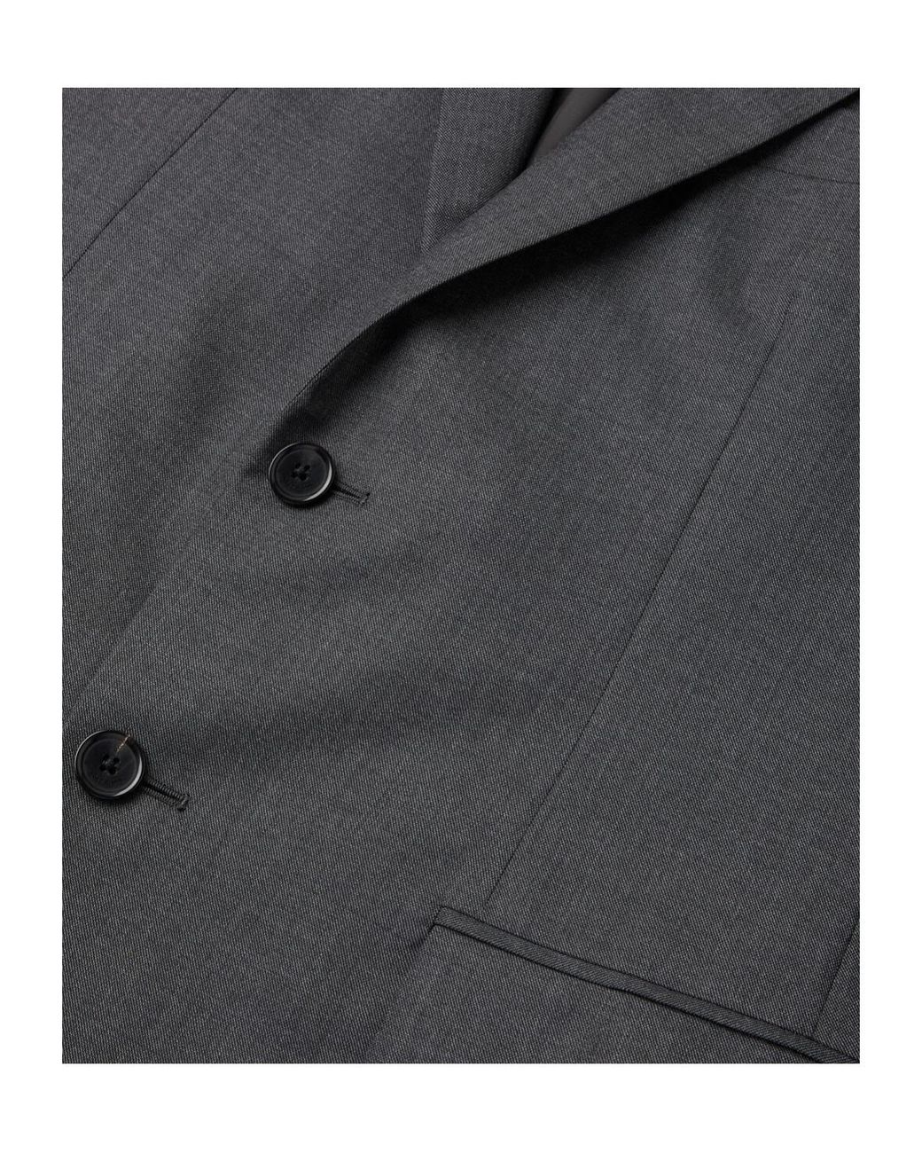 Loro Piana Black International Suit for men