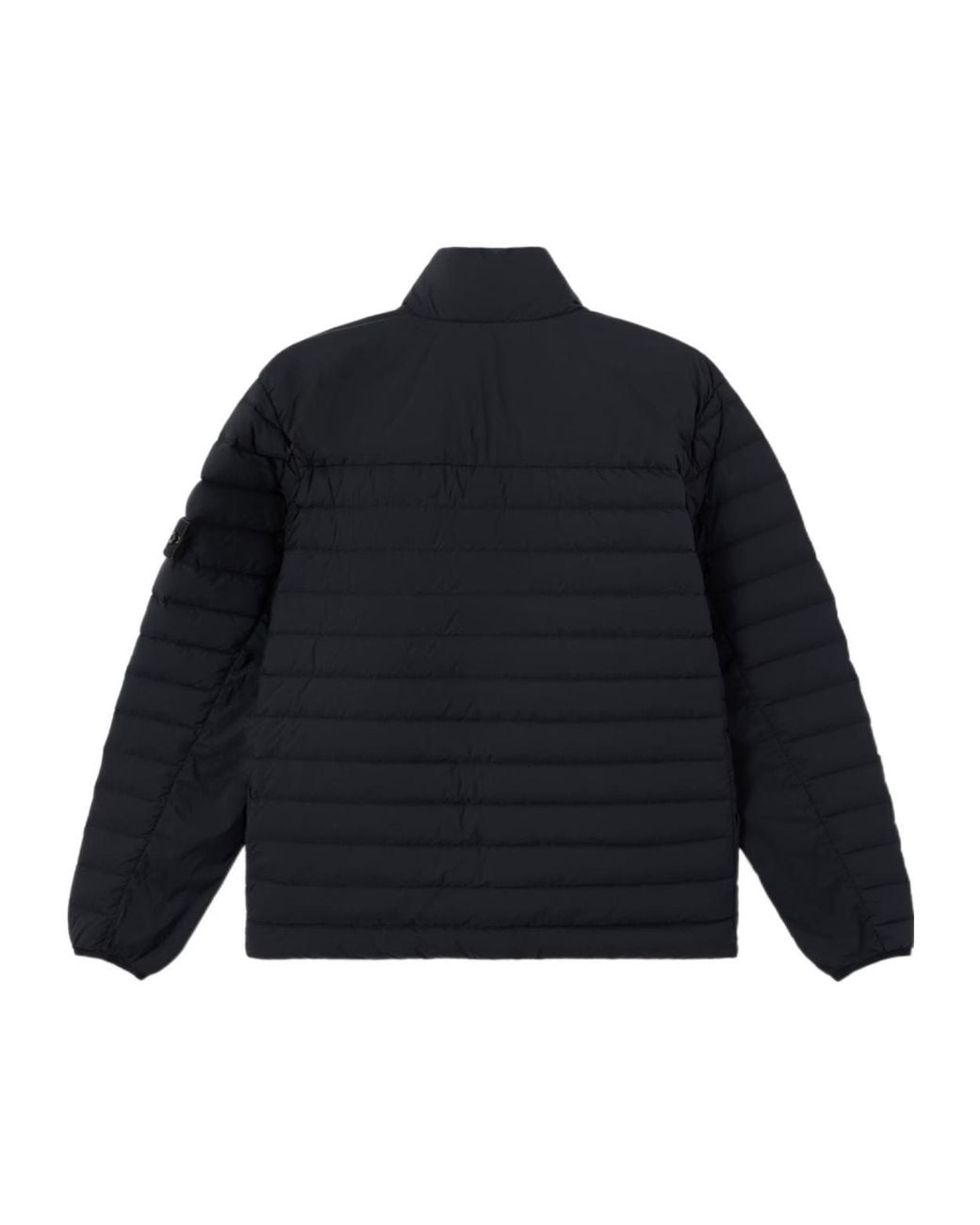 Stone Island Blue Seamless Tunnel Down Jacket for men