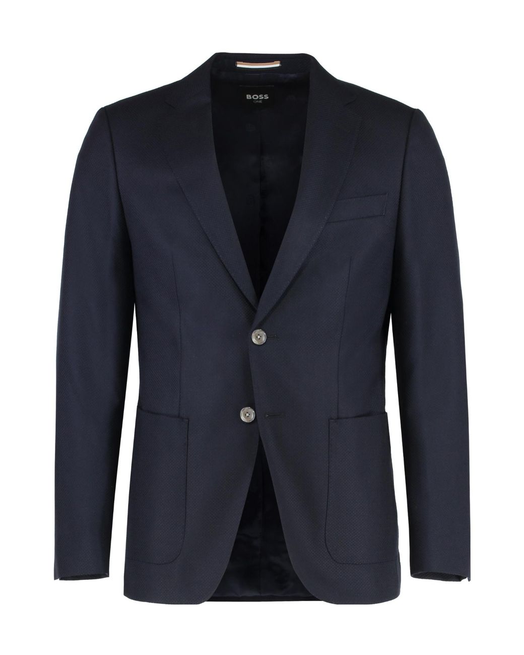 Boss Blue Boss Single-Breasted Long-Sleeved Jacket for men