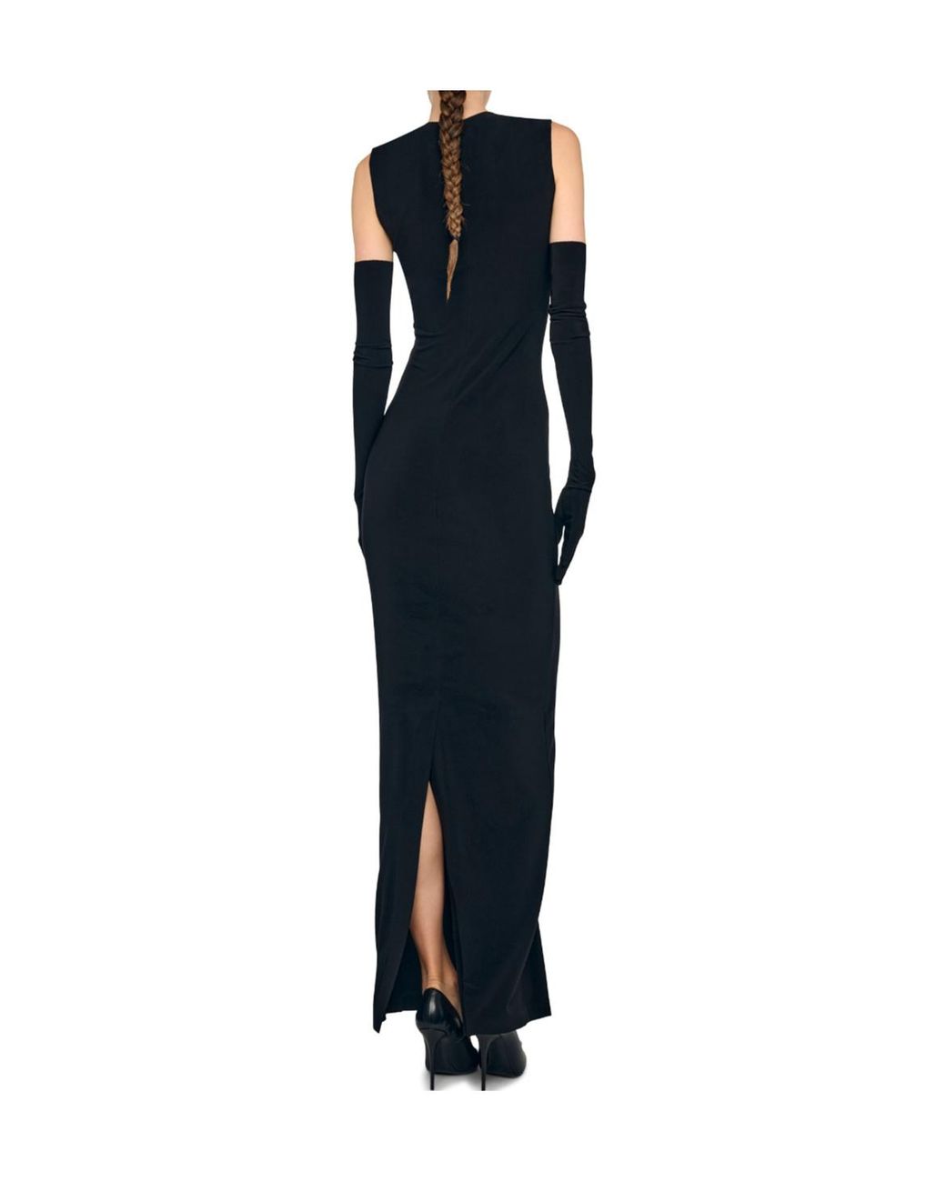 Norma Kamali Blue Sleeveless Maxi Dress