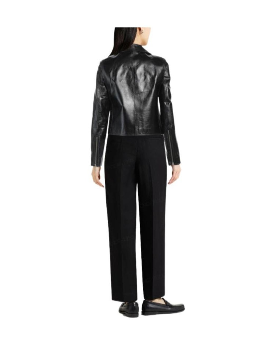 Tory Burch Black Jacket Calfskin
