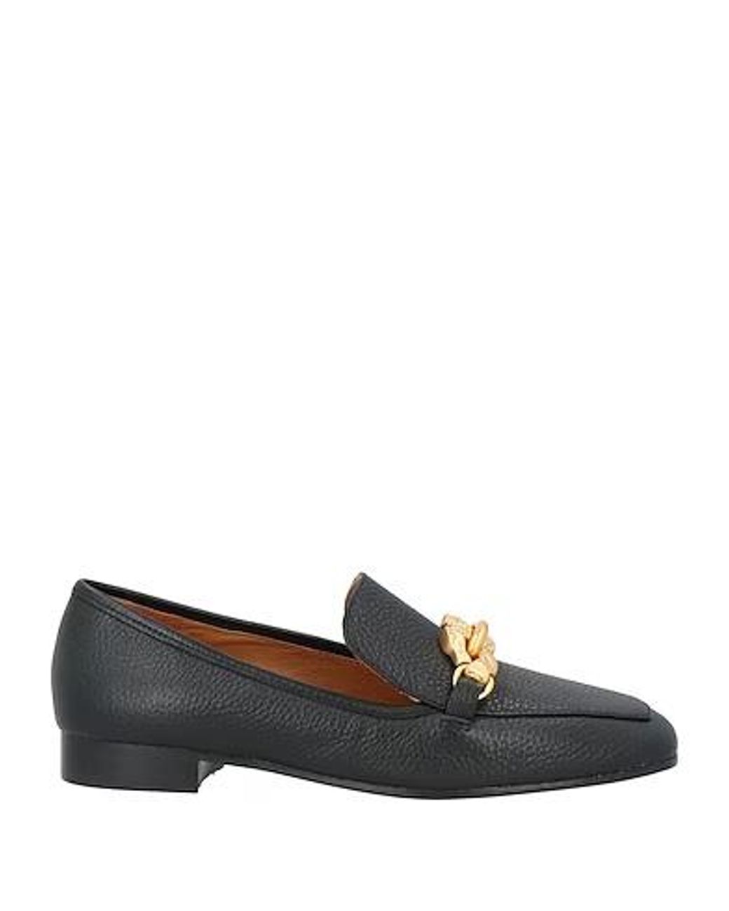 Tory Burch Black Solid Color Flat Shoes