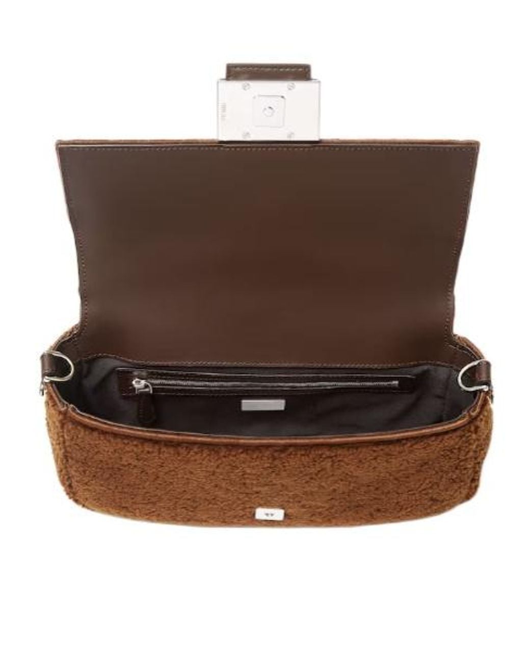 Fendi Brown Baguette Shoulder Bag for men