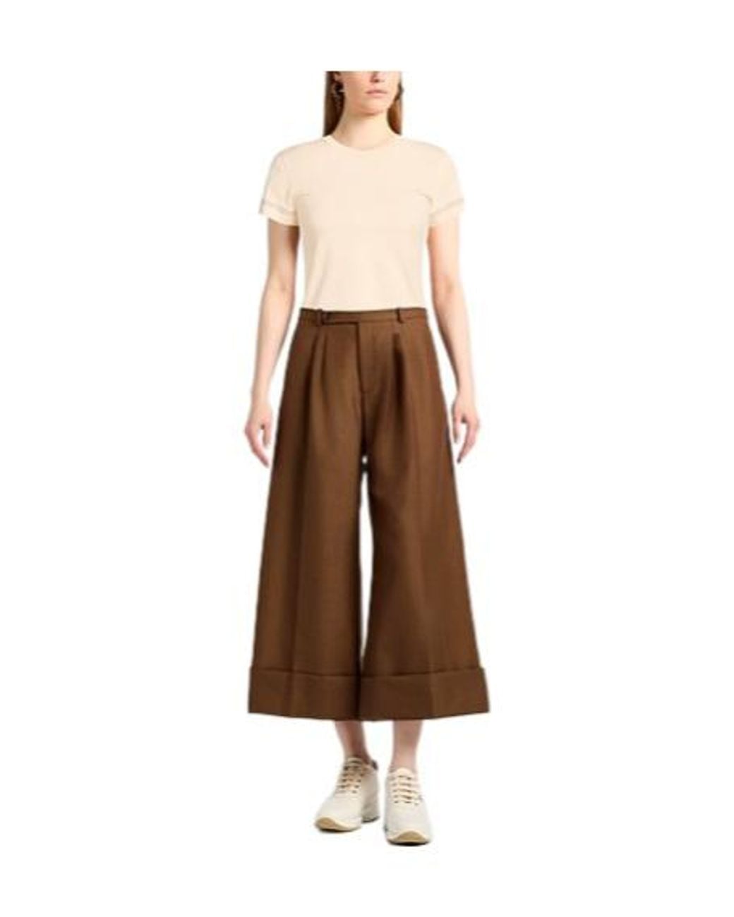 Burberry Natural Simple Short-Sleeved T-Shirt