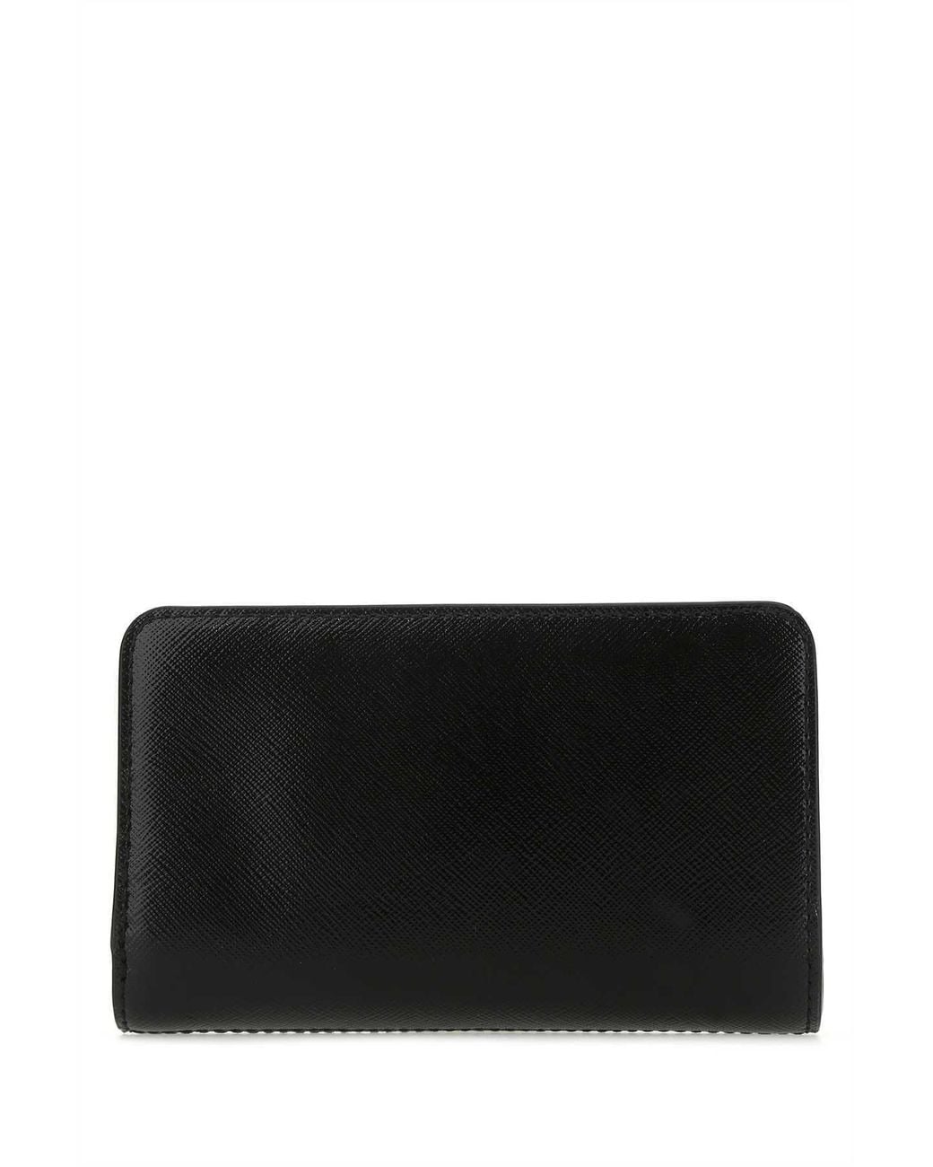 Marc Jacobs Black The Snapshot Dtm Compact Wallet