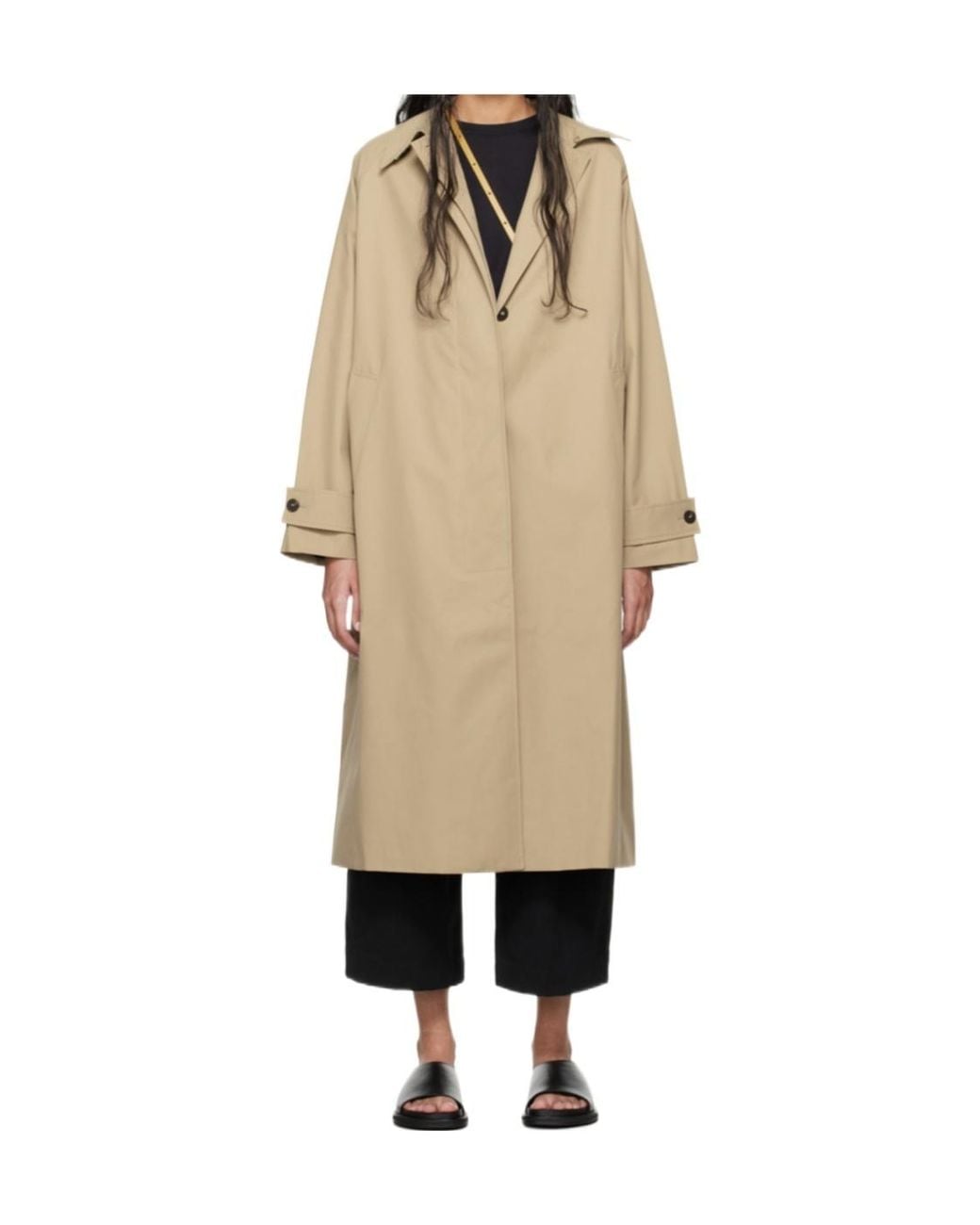 Studio Nicholson Natural Holins Coat