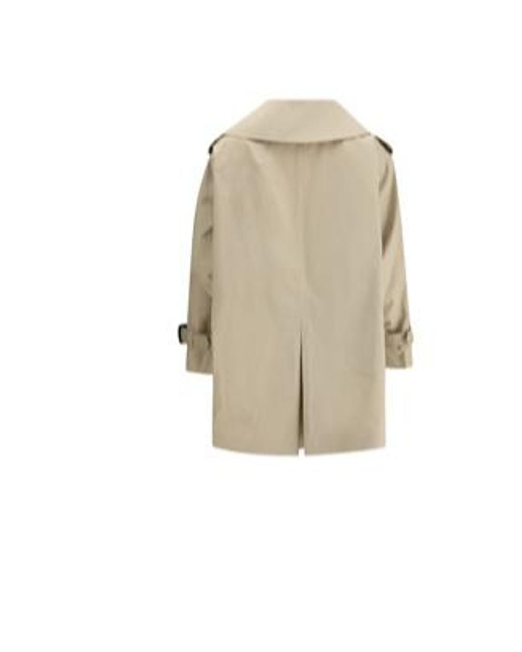 Givenchy Natural Long Wool Coat