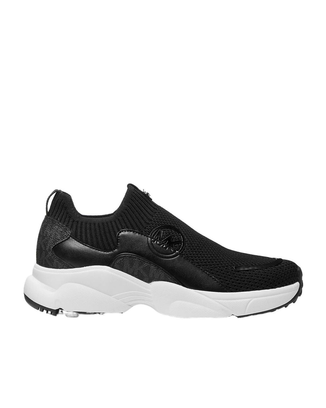 MICHAEL Michael Kors Black Sami Stretch Knit Sneakers