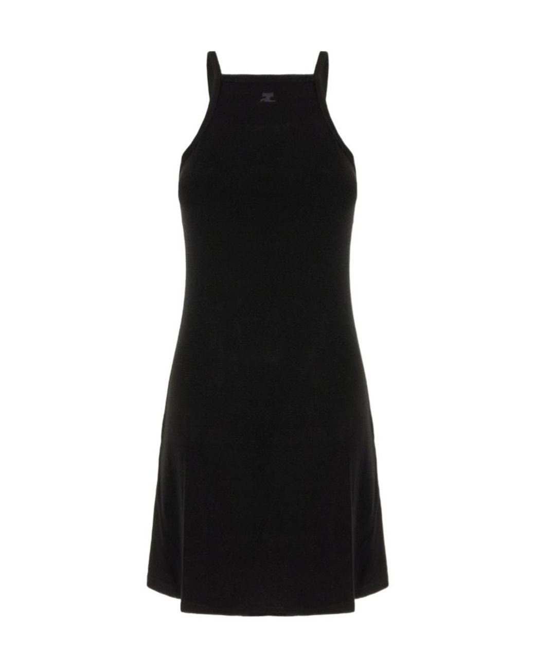 Courreges Black Suspender Dress