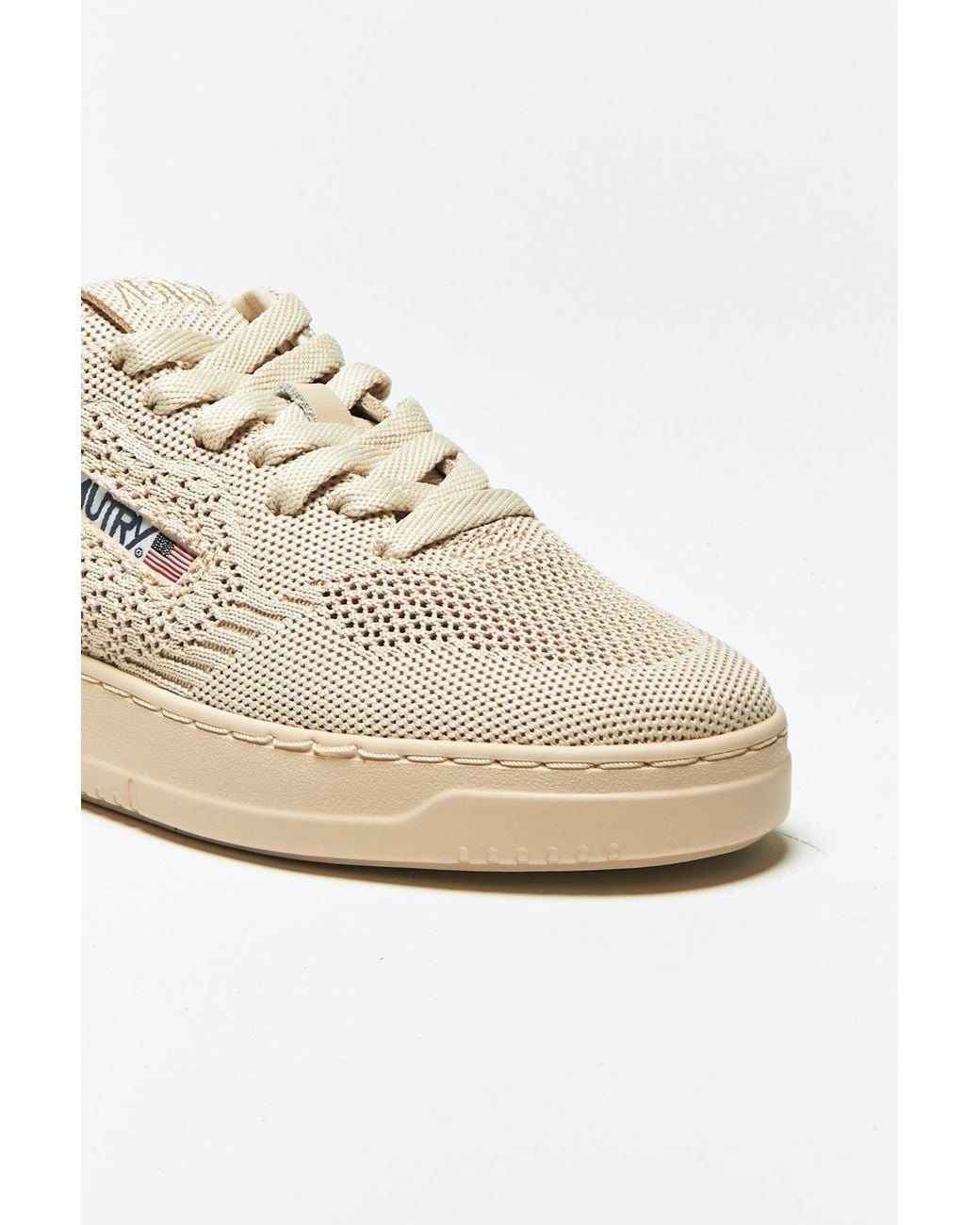 Autry Natural Easeknit Low-Top Sneakers