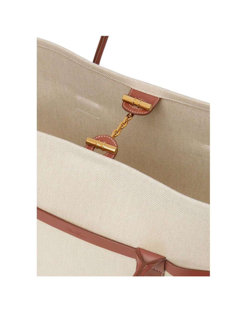Loro Piana Natural Ghiera Large Shopper Bag