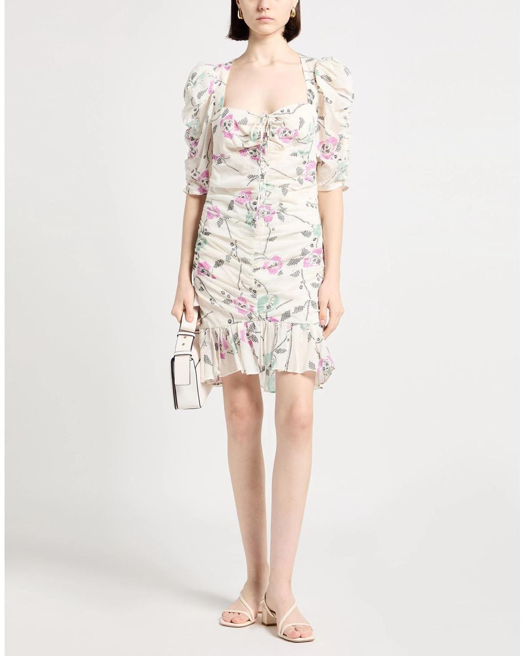 Isabel Marant White Sheath Dresses