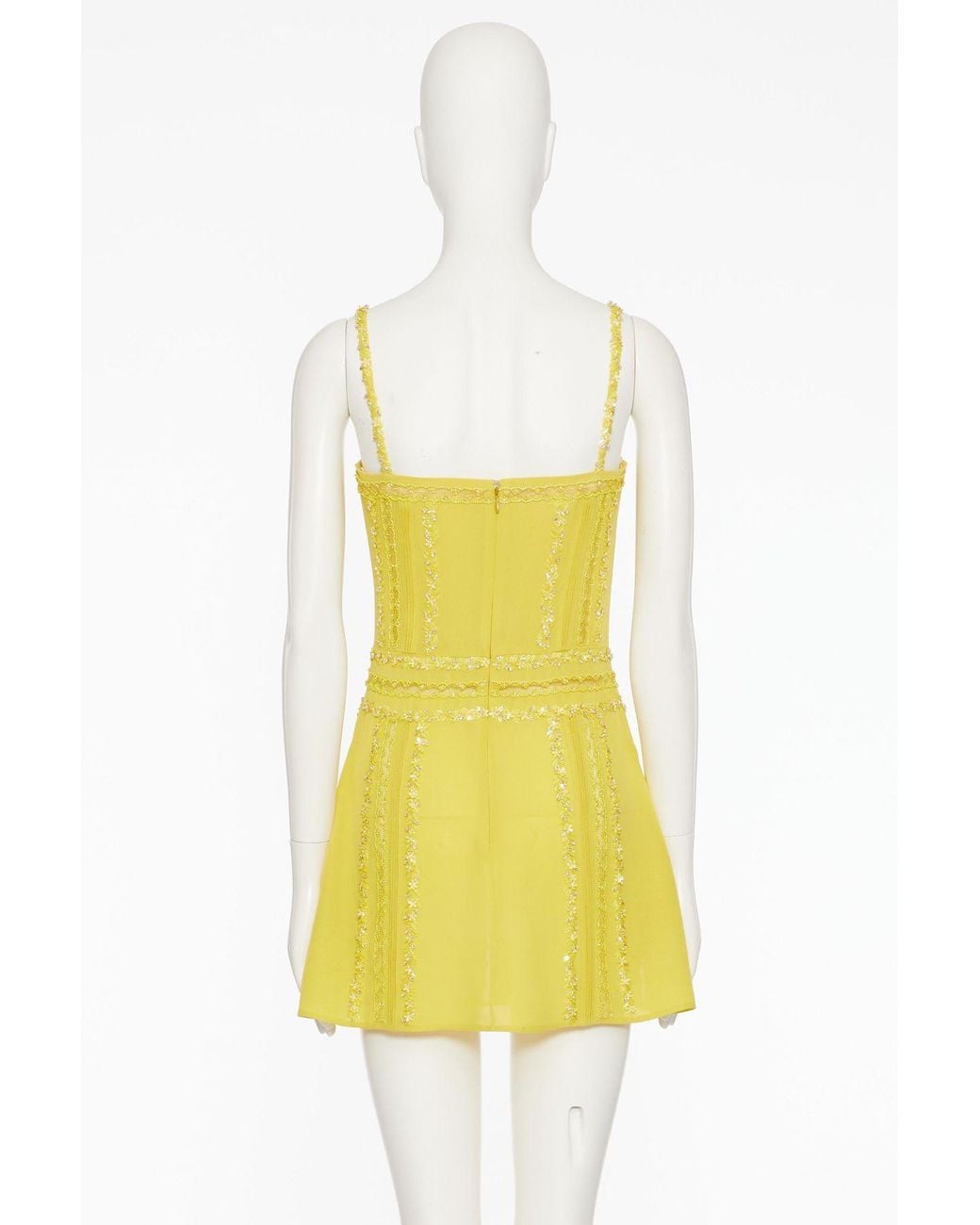 Valentino Yellow Cami Dress
