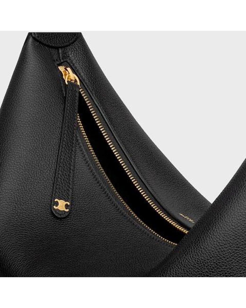 Celine Large Lulu in Black | Lyst