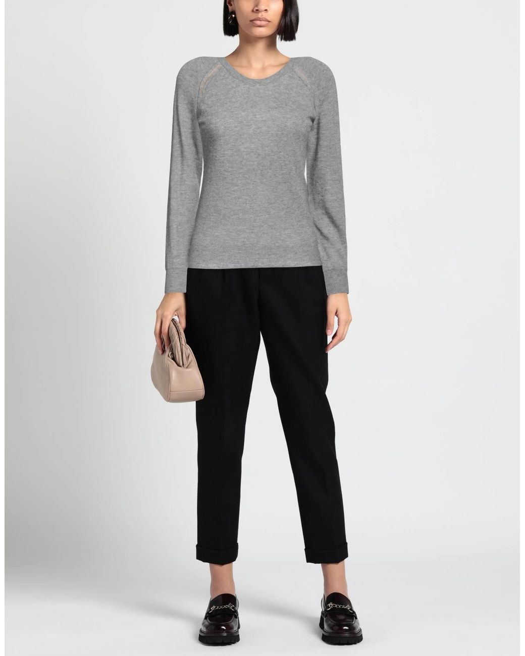 Isabel Marant Gray Lightweight Knit Top