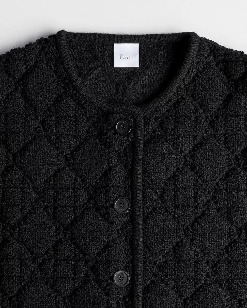 Dior Black Alps Cannage Jacket