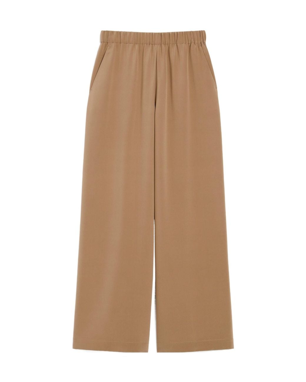 Max Mara Natural Bonn Wide Leg Trousers
