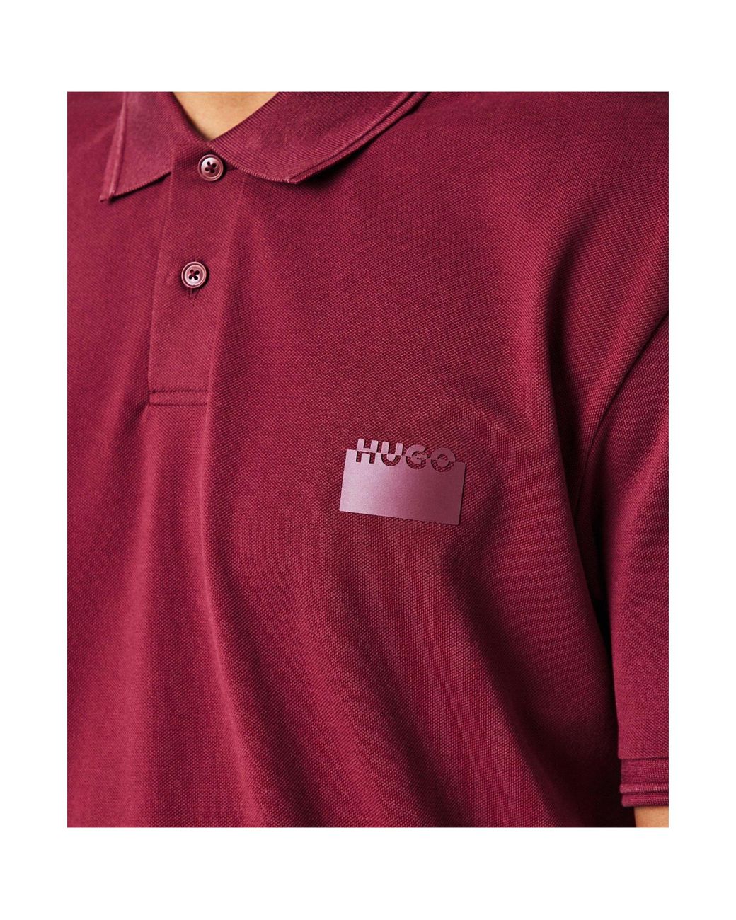 Boss Red Logo Short-Sleeve Polo Shirt for men