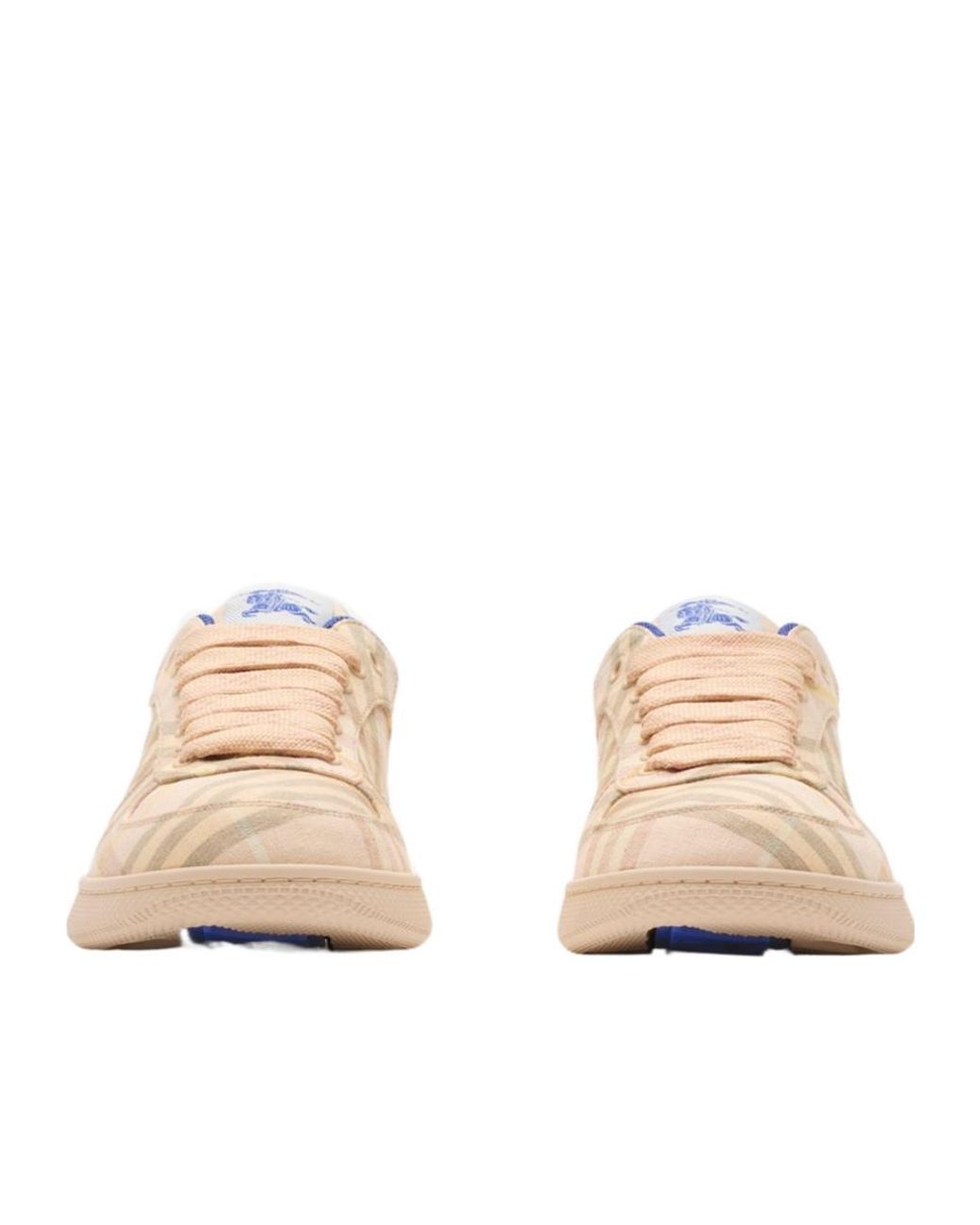 Burberry Natural Terrace Check Canvas Sneaker