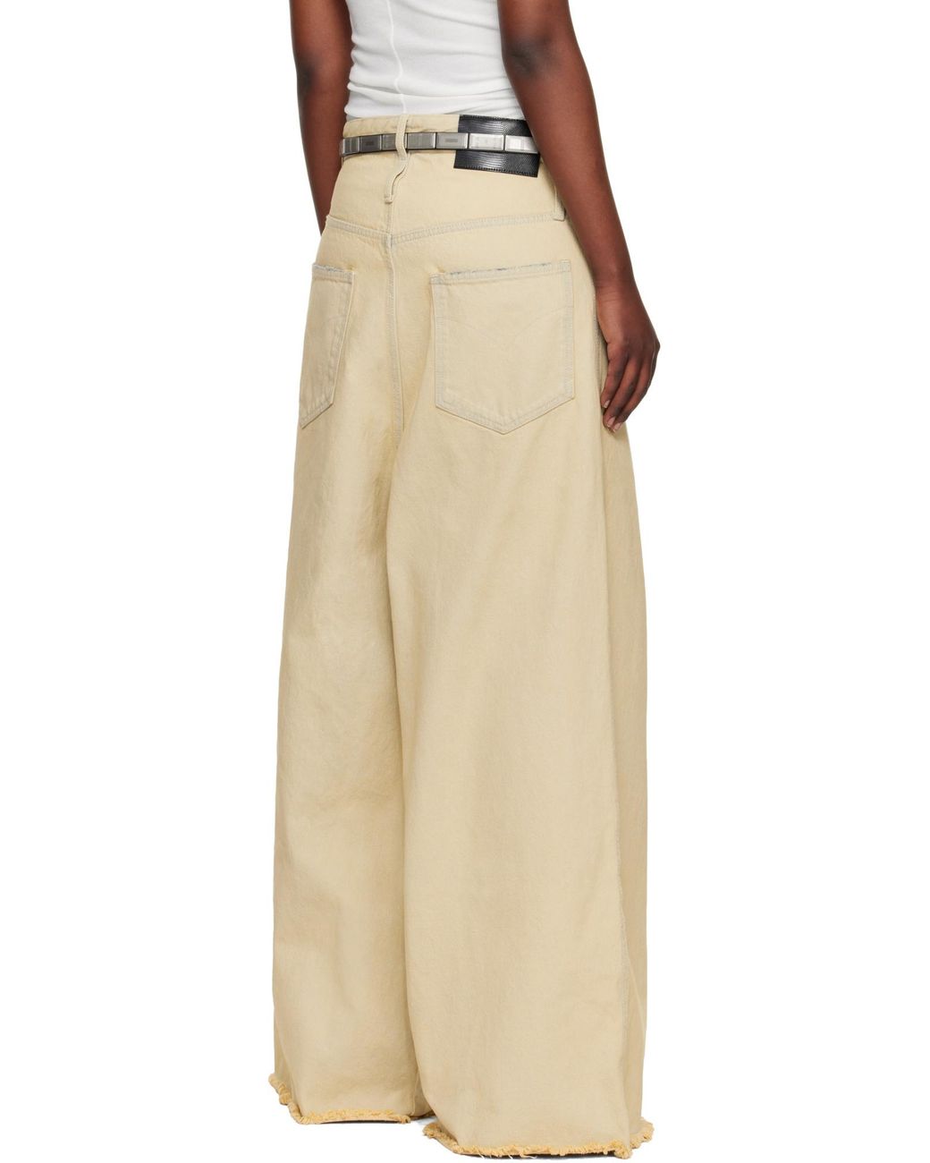 Lu'u Dan Natural Dumpster Jeans for men