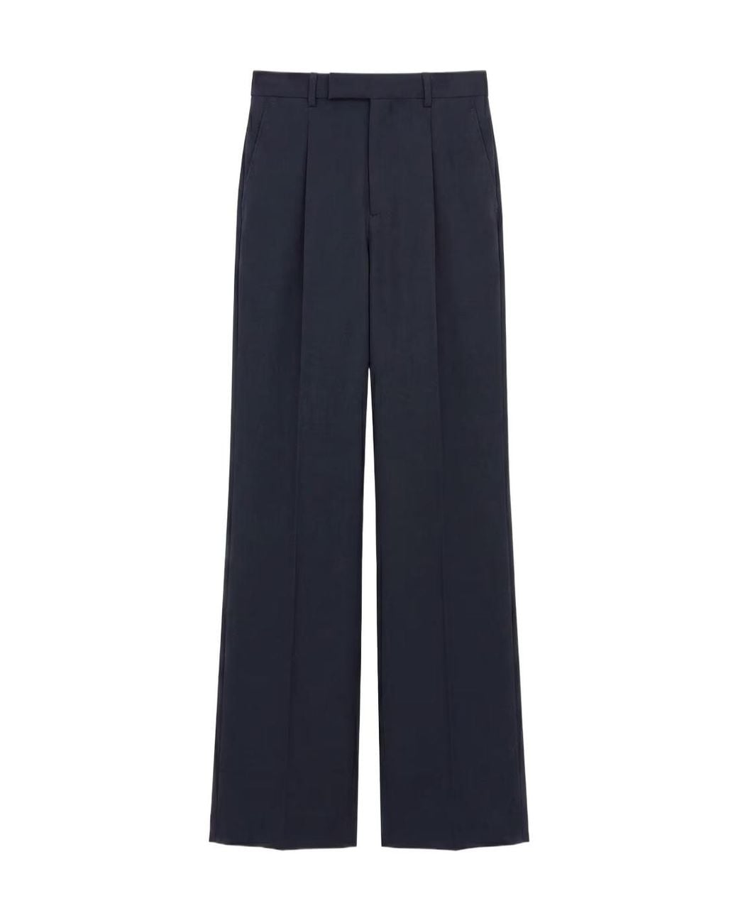 Saint Laurent Blue サンローラン ミッドウエスト テーラードパンツ for men