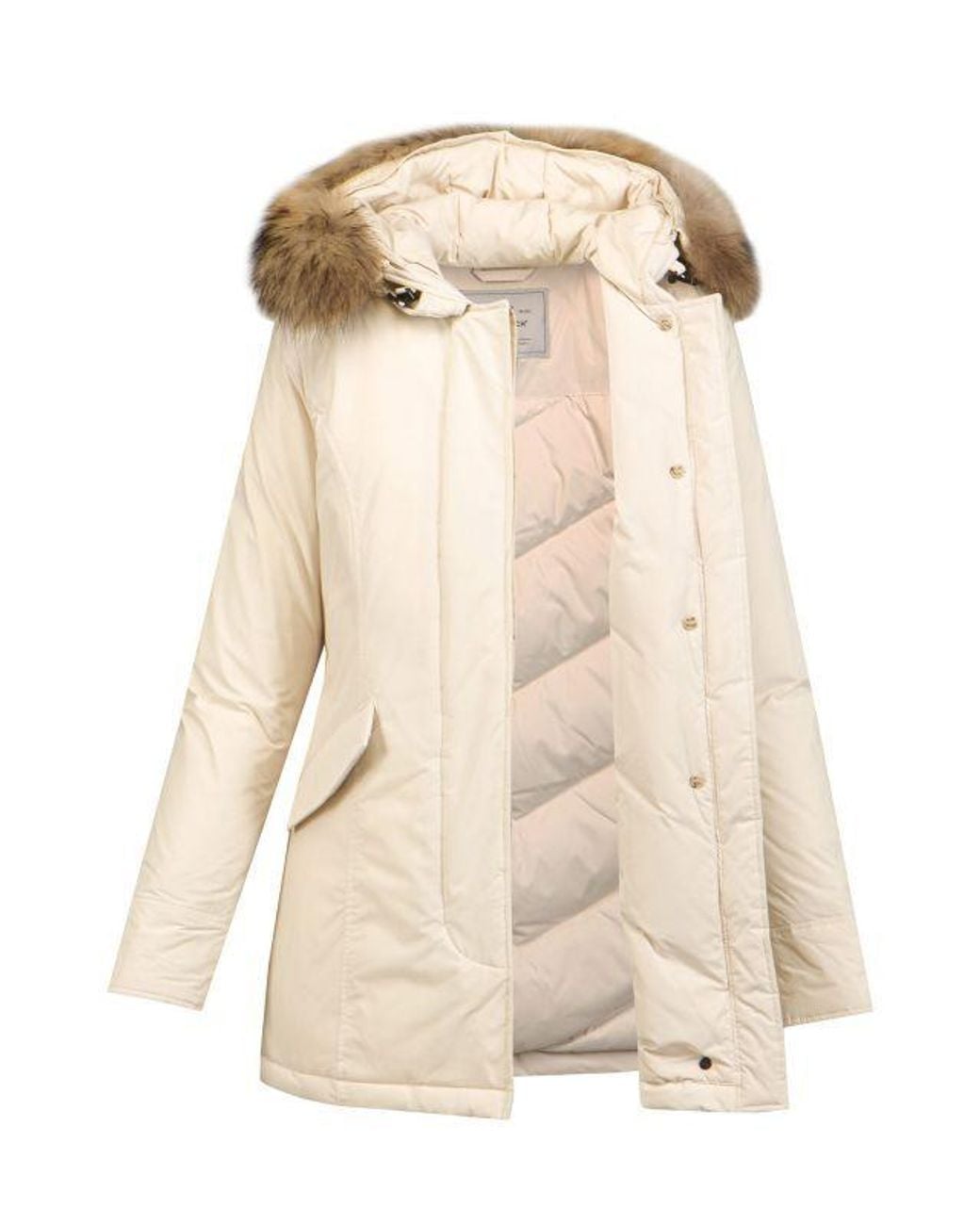 Woolrich Natural Luxury Arctic Racoon Parka