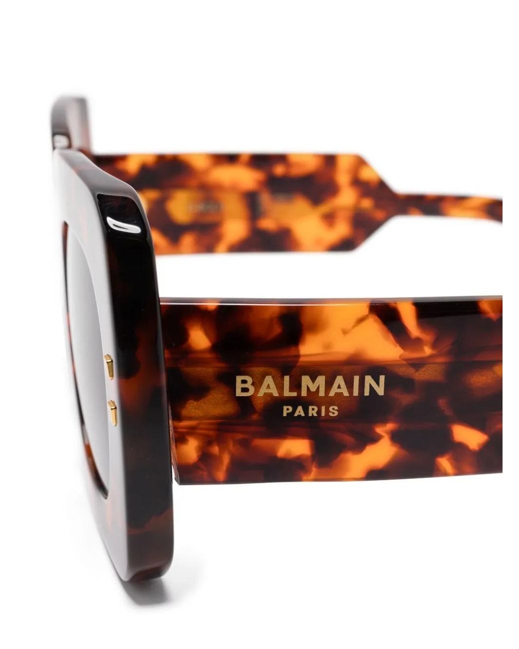 Balmain Brown Full Frame Sunglasses