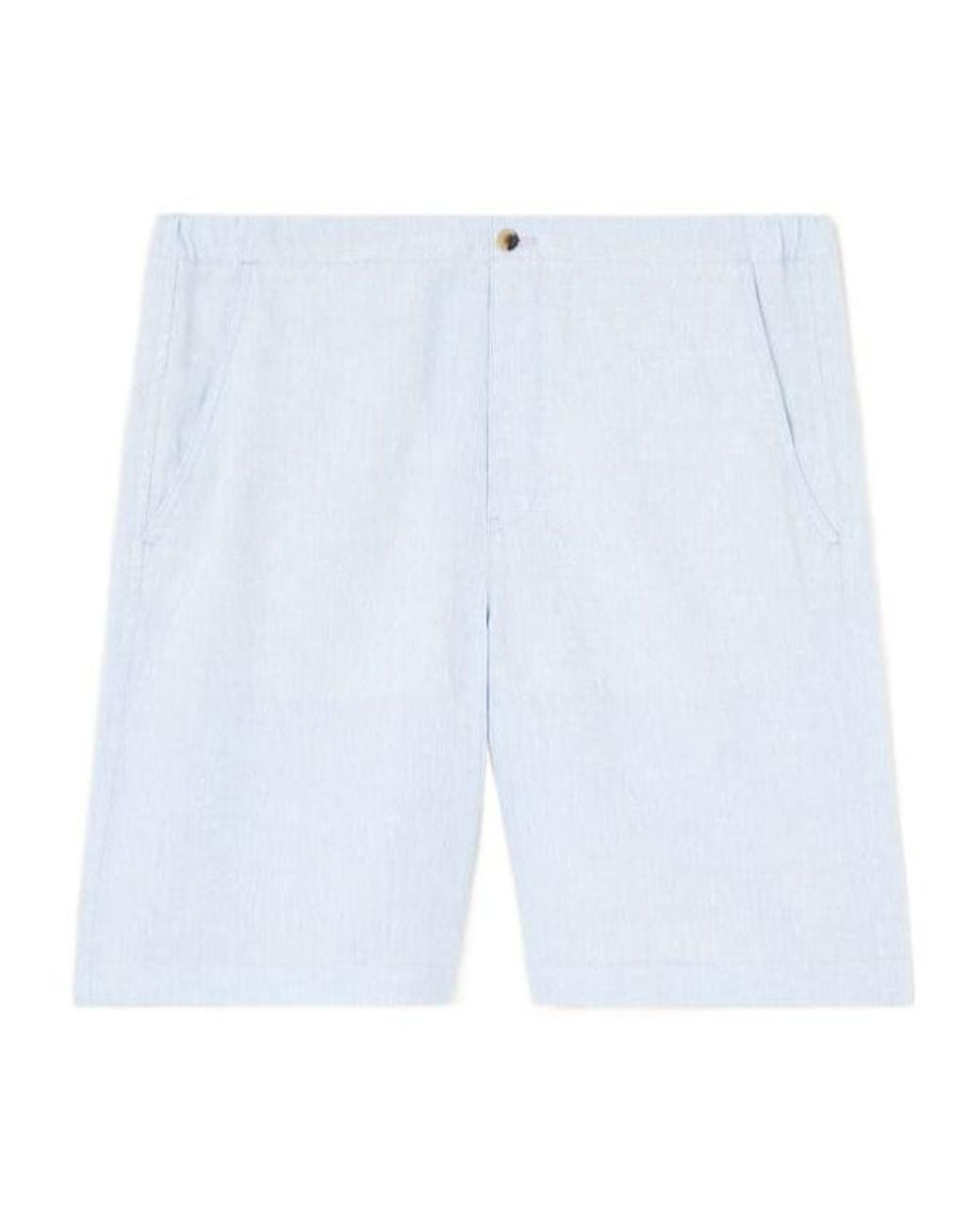 Loro Piana Blue Nolan Bermuda Shorts for men