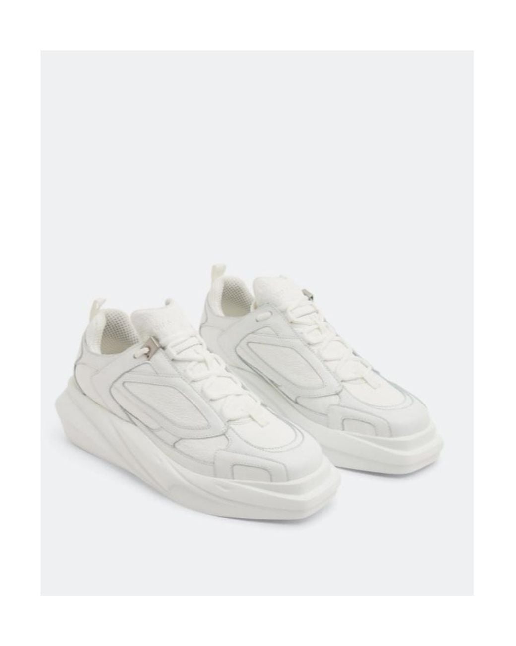 1017 ALYX 9SM White Logo Lace-Up Sneakers for men