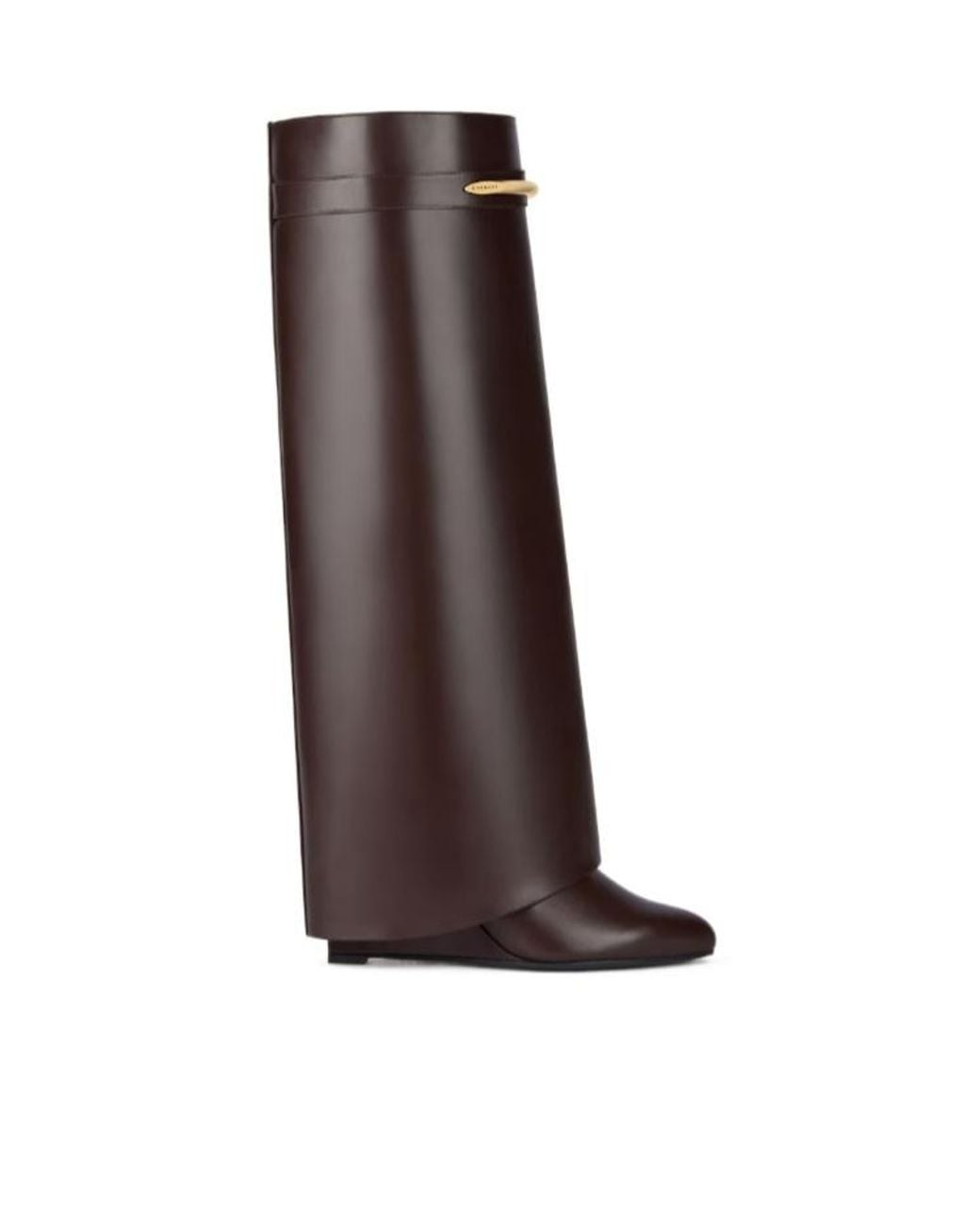 Givenchy Brown Shark Pointed Toe Boots