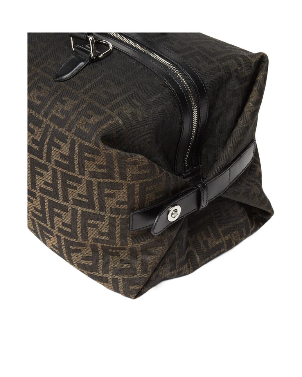 Fendi Brown Ff Eclissi Siesta Medium Travel Bag for men