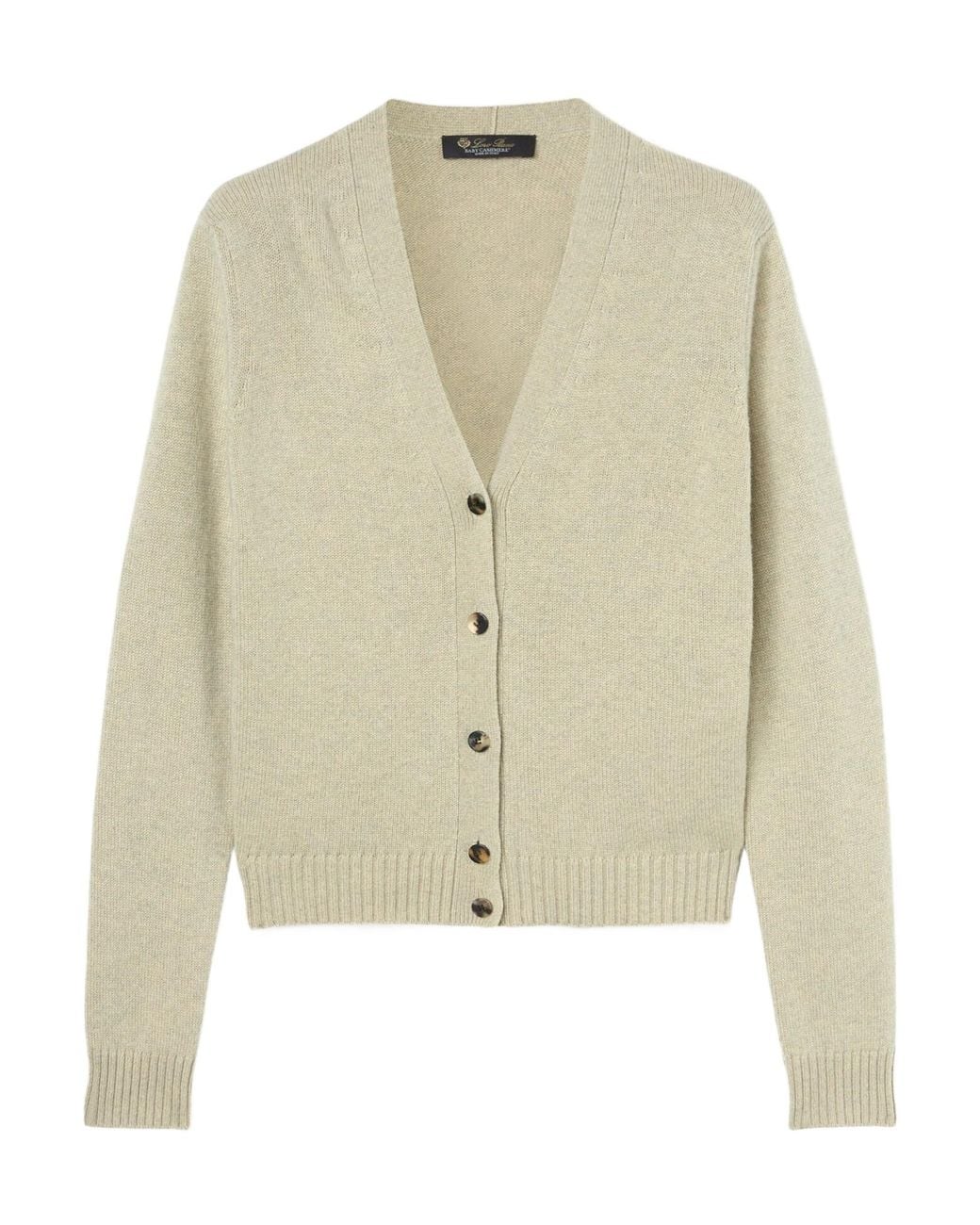 Loro Piana Natural Long-Sleeved Sweater