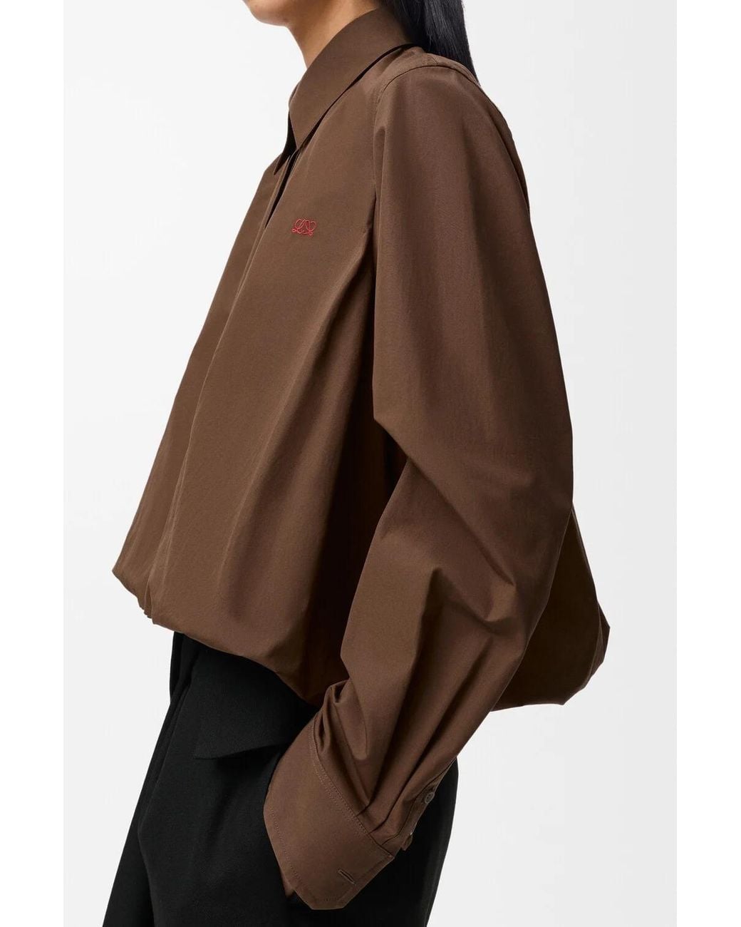 Loewe Brown Long Sleeved Shirt