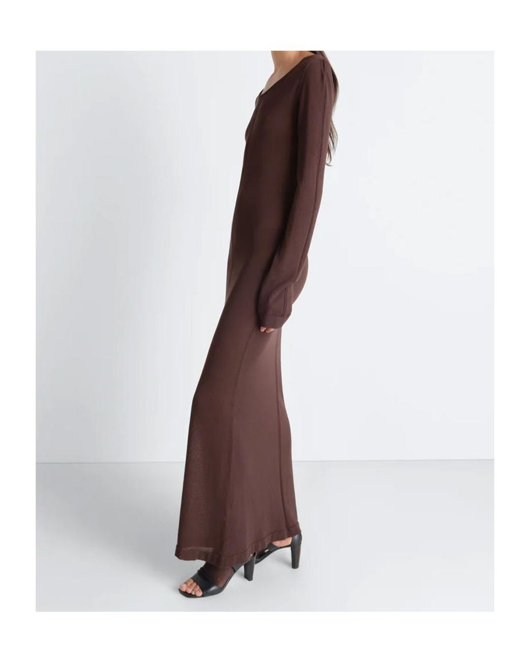 Lemaire Black Long Tube Dress