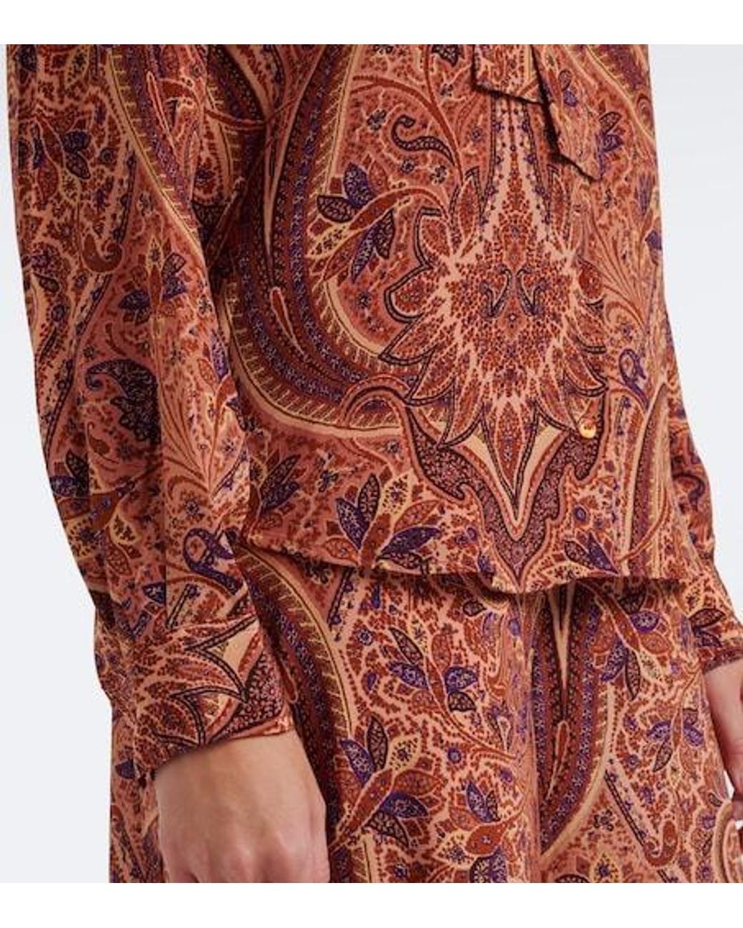 Ulla Johnson Pink Tie-Neck Silk Crêpe De Chine Blouse
