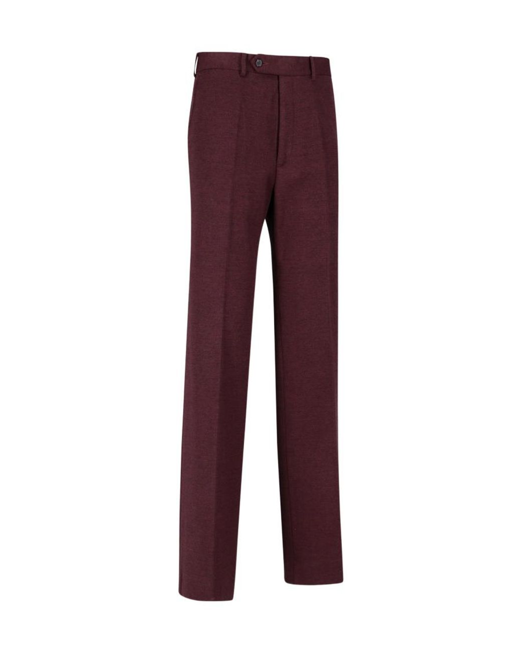 Maison Margiela Purple High-Waisted Wide Leg Trousers