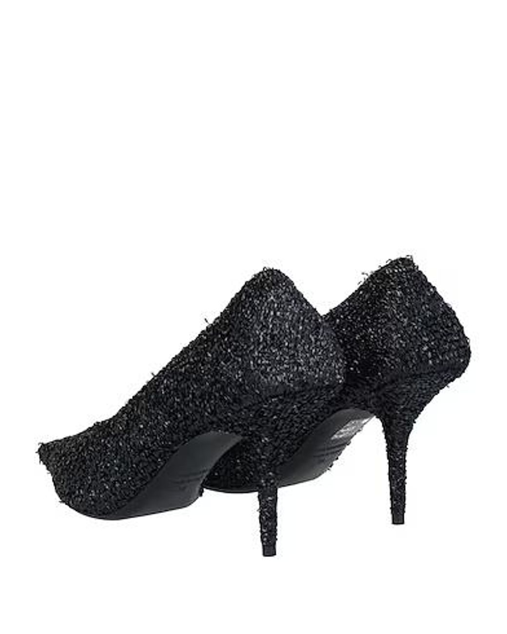 Balenciaga Black Minimalist Stiletto Heels